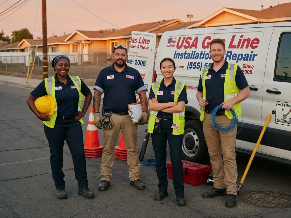 Gas Line Installation company in Bryson, TX